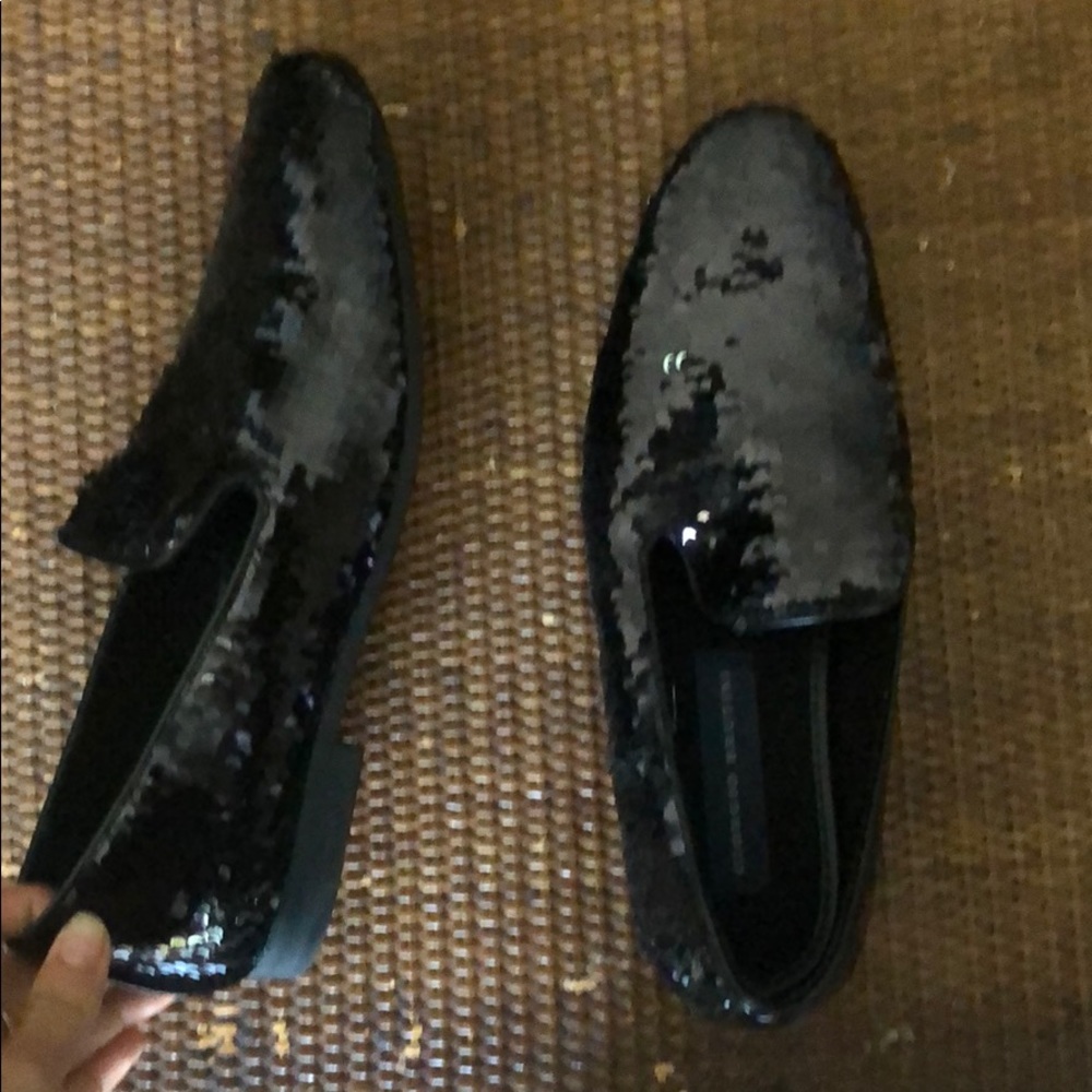 Men’s Black Sequin Shoes - Giorgio Brutini